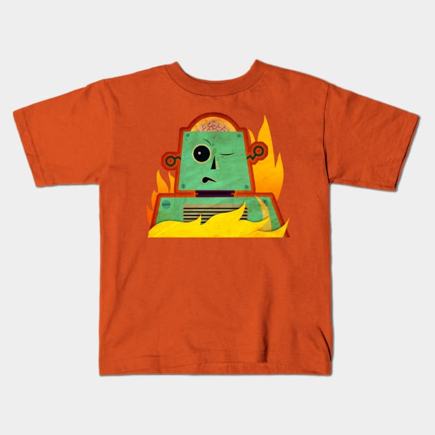 Smelting Day! Kids T-Shirt by zerostreet